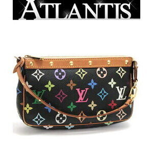 Louis Vuitton Pochette Accessoires Accessory Multicolore Multicolor Black
